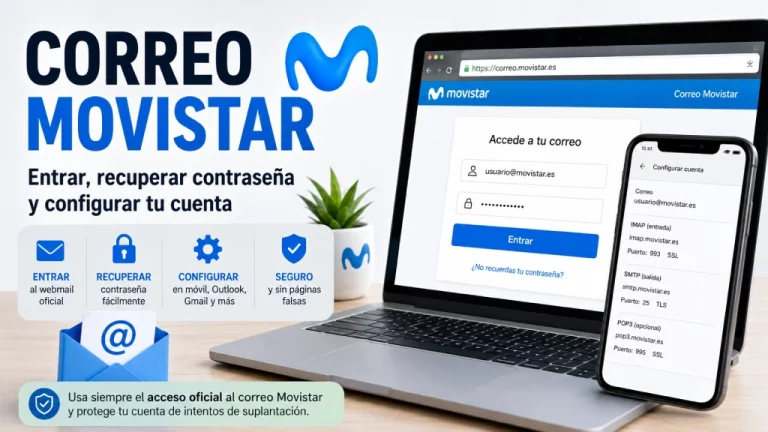 Correo Movistar: cómo entrar, recuperar la contraseña y configurar tu email