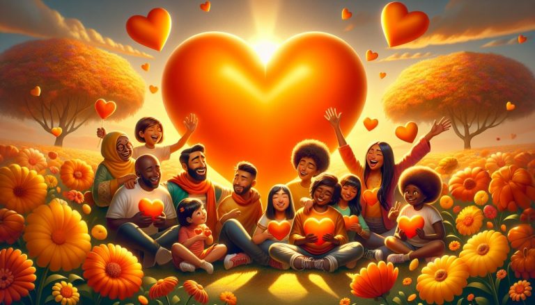¿Qué significa el emoji de 🧡 corazón naranja?
