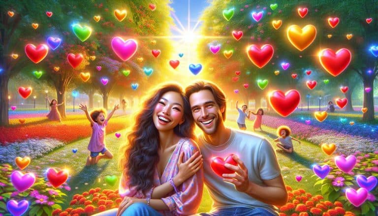 What does the 🥰 smiling face with hearts emoji mean?