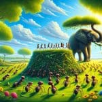 ¿Cuántas hormigas hacen falta para levantar un elefante?
