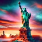¿De qué color es realmente la Estatua de la Libertad?