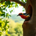 ¿Por qué los pájaros carpinteros no se muerden la lengua al taladrar la madera?