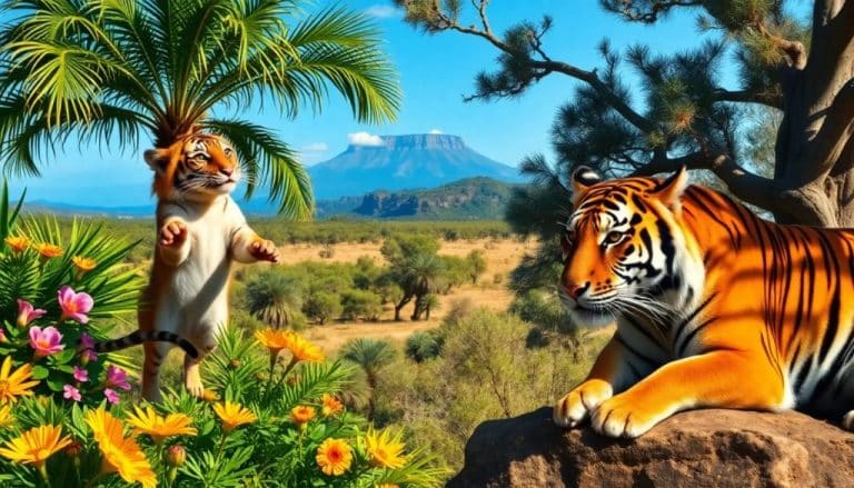 Why there are no kangaroos in Bali or tigers in Australia