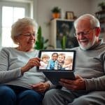 Los abuelos necesitan conectarse a internet más que nunca, pero muchos no saben hacerlo