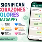 Qué significan los corazones de colores en WhatsApp