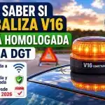 Cómo saber si una baliza V16 está homologada por la DGT