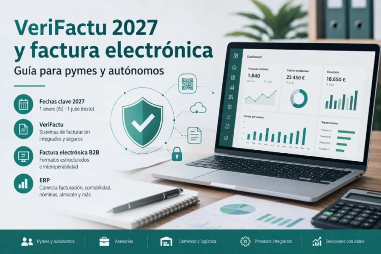 Cuándo entra en vigor Verifactu y cómo preparar la factura electrónica para autónomos
